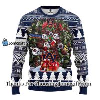 Auburn Tigers Tree Ugly Christmas Fleece Sweater