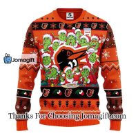Baltimore Orioles 12 Grinch Xmas Day Christmas Ugly Sweater 2 1
