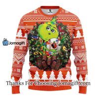 Baltimore Orioles Grinch Hug Christmas Ugly Sweater 3
