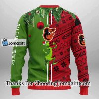 Baltimore Orioles Grinch & Scooby-doo Christmas Ugly Sweater