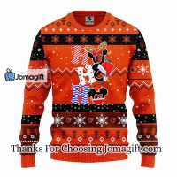 Baltimore Orioles Hohoho Mickey Christmas Ugly Sweater 3