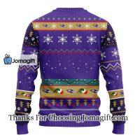 Baltimore Ravens 12 Grinch Xmas Day Christmas Ugly Sweater 3