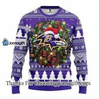 Baltimore Ravens Christmas Ugly Sweater 3