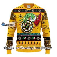 Boston Bruins Grinch Christmas Ugly Sweater