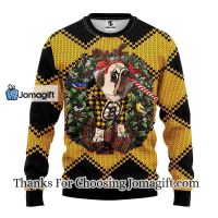 Boston Bruins Pub Dog Christmas Ugly Sweater 3