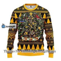 Boston Bruins Tree Ball Christmas Ugly Sweater 3