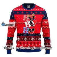 Boston Red Sox Hohoho Mickey Christmas Ugly Sweater