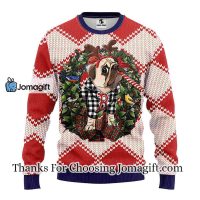 Boston Red Sox Pub Dog Christmas Ugly Sweater 3