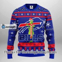 Buffalo Bills Funny Grinch Christmas Ugly Sweater 3
