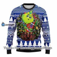 Buffalo Bills Grinch Hug Christmas Ugly Sweater