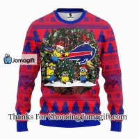 Buffalo Bills Minion Christmas Ugly Sweater 3
