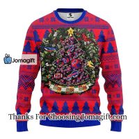Buffalo Bills Tree Ball Christmas Ugly Sweater 3