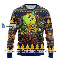Buffalo Sabres Grinch Hug Christmas Ugly Sweater 3