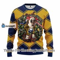 Buffalo Sabres Pub Dog Christmas Ugly Sweater 3