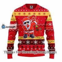 Calgary Flames Dabbing Santa Claus Christmas Ugly Sweater
