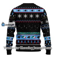 Carolina Panthers 12 Grinch Xmas Day Christmas Ugly Sweater