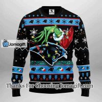 Carolina Panthers Grinch Christmas Ugly Sweater