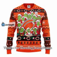 Chicago Bears 12 Grinch Xmas Day Christmas Ugly Sweater 2 1