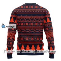 Chicago Bears Tree Ugly Christmas Fleece Sweater 2 1