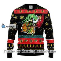 Chicago Blackhawks Grinch Christmas Ugly Sweater
