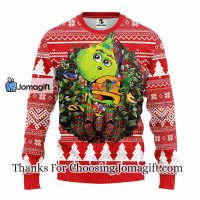 Chicago Blackhawks Grinch Hug Christmas Ugly Sweater