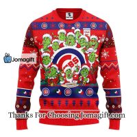 Chicago Cubs 12 Grinch Xmas Day Christmas Ugly Sweater