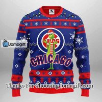 Chicago Cubs Funny Grinch Christmas Ugly Sweater 3