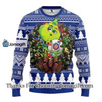 Chicago Cubs Grinch Hug Christmas Ugly Sweater