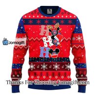 Chicago Cubs Hohoho Mickey Christmas Ugly Sweater 3