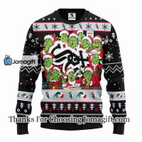 Chicago White Sox 12 Grinch Xmas Day Christmas Ugly Sweater