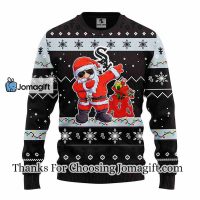 Chicago White Sox Dabbing Santa Claus Christmas Ugly Sweater