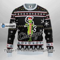 Chicago White Sox Funny Grinch Christmas Ugly Sweater 3