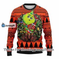 Cincinnati Bengals Grinch Hug Christmas Ugly Sweater 3