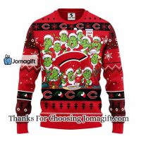 Cincinnati Reds 12 Grinch Xmas Day Christmas Ugly Sweater