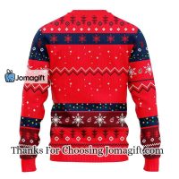 Cleveland Indians Dabbing Santa Claus Christmas Ugly Sweater 2 1
