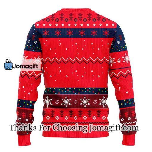 Cleveland Indians Dabbing Santa Claus Christmas Ugly Sweater