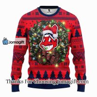 Cleveland Indians Funny Christmas Ugly Sweater 3