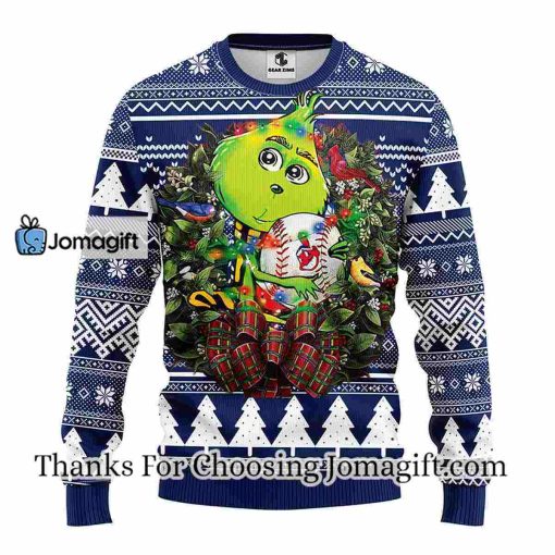 Cleveland Indians Grinch Hug Christmas Ugly Sweater