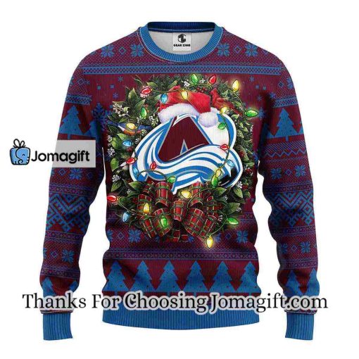 Colorado Avalanche Christmas Ugly Sweater