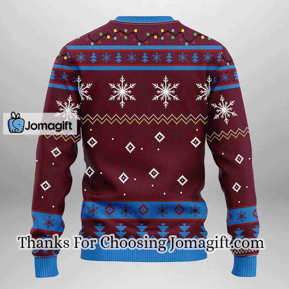 Colorado Avalanche Funny Grinch Christmas Ugly Sweater 2 1