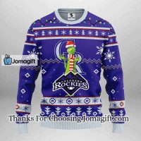 Colorado Rockies Funny Grinch Christmas Ugly Sweater 3