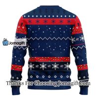 Columbus Blue Jackets Dabbing Santa Claus Christmas Ugly Sweater