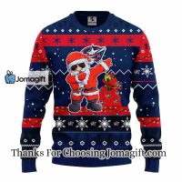 Columbus Blue Jackets Dabbing Santa Claus Christmas Ugly Sweater