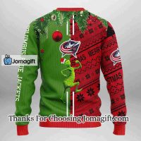 Columbus Blue Jackets Grinch & Scooby-doo Christmas Ugly Sweater