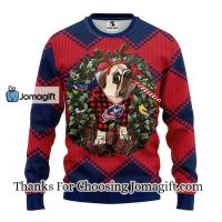 Columbus Blue Jackets Pub Dog Christmas Ugly Sweater