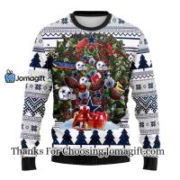 Dallas Cowboys Tree Ugly Christmas Fleece Sweater