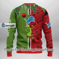 Detroit Lions Grinch & Scooby-Doo Christmas Ugly Sweater