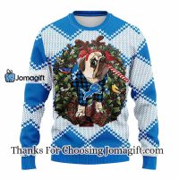 Detroit Lions Pub Dog Christmas Ugly Sweater