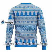 Detroit Lions Tree Ball Christmas Ugly Sweater 2 1
