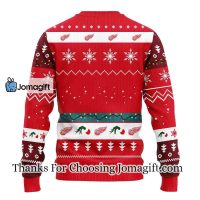 Detroit Red Wings 12 Grinch Xmas Day Christmas Ugly Sweater